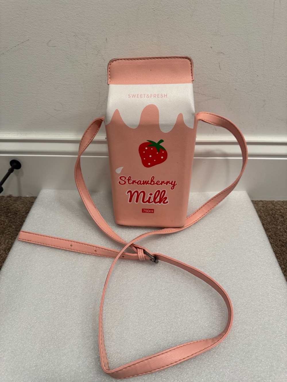 Strawberry Milk Crossbody Bag sweet & fresh